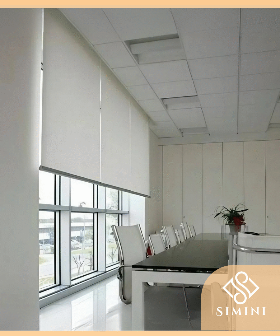 Rèm cuốn màu xám nhạt - Simini Basic