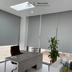 Rèm vải phòng khách hai lớp vừa sang trọng vừa linh hoạt.