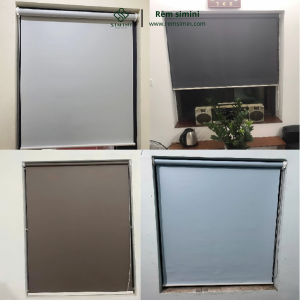 Rèm Cuốn Trơn Simini In Tranh Biến Cửa Sổ Thành Tác Phẩm 117