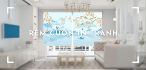 Rèm Cuốn Trơn Simini In Tranh Biến Cửa Sổ Thành Tác Phẩm 5 1