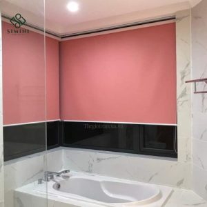 rèm cửa toilet cửa sổ